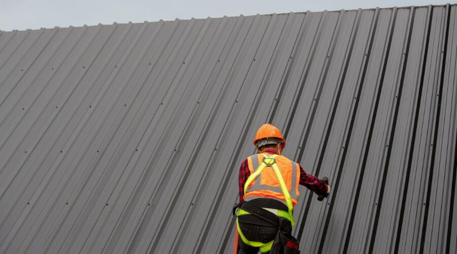 Professional metal roof installation in Lost Nation, IA